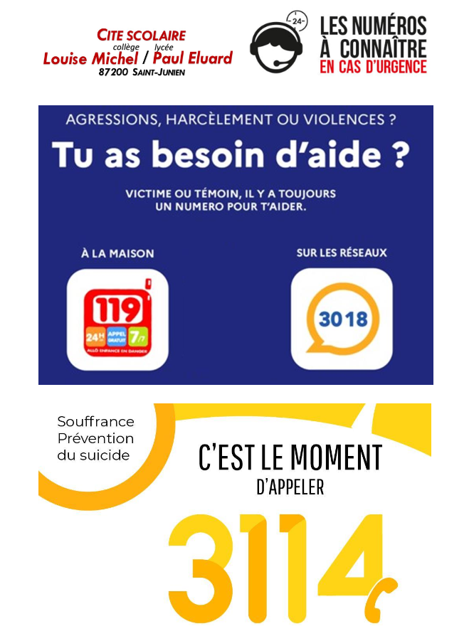 numeros urgence